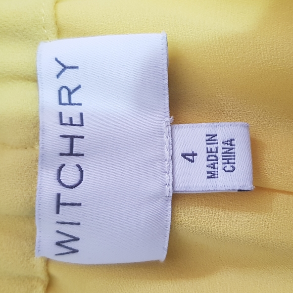 Witchery canary yellow dress - Picture 4 of 7
